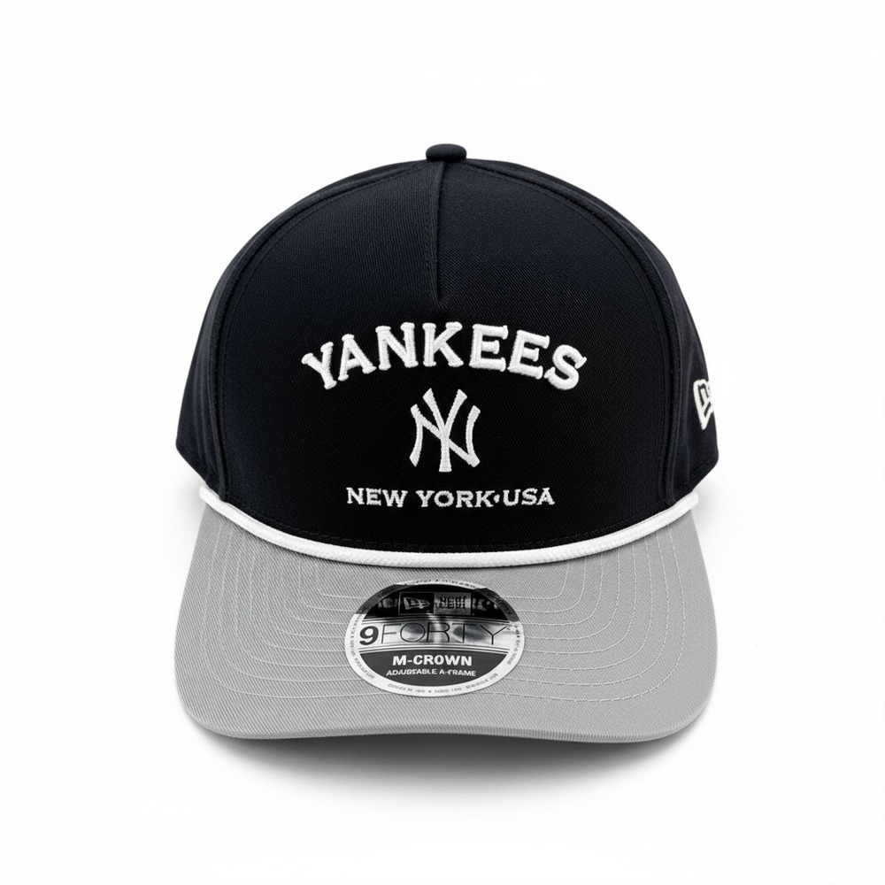 New York Yankees Cap	New Era New York Yankees MLB 9FORTY M-Crown A-Frame Hat NEW